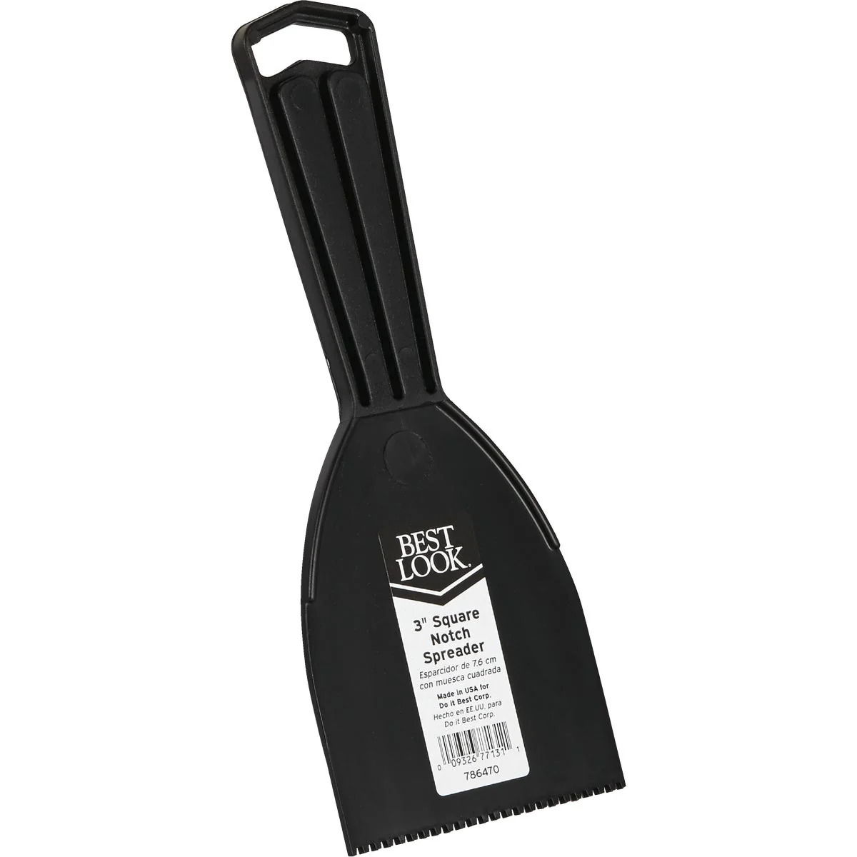 Innovative Look 3 In. Square-Notch Plastic Adhesive Spreader Soft