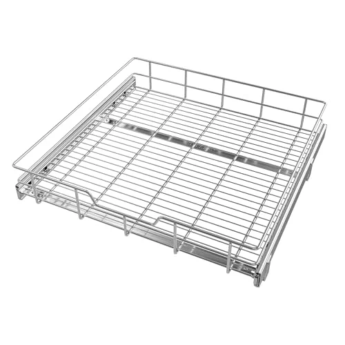 Modern Pull Out Cabinet Organizer 24 W X 22 D Convenient