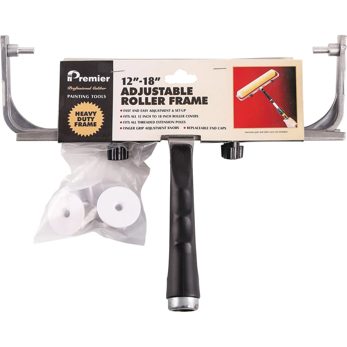 Practical Premier 12 In. to 18 In. Adjustable Threaded Roller Frame Quality