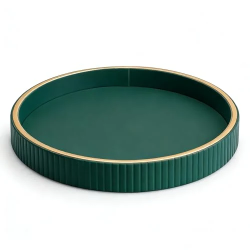 Premium Material Leather Tray Desktop Storage Organizer Powerful