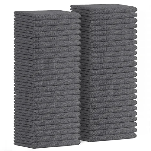 Easy-to-Use Microfiber Cleaning Cloths 48 Count High-Quality