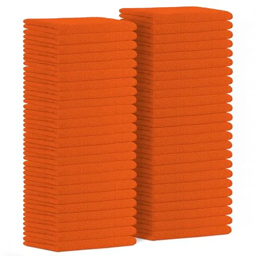 Microfiber Cleaning Cloths 48 Count Solid