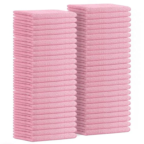Functional Microfiber Cleaning Cloths 48 Count Unique