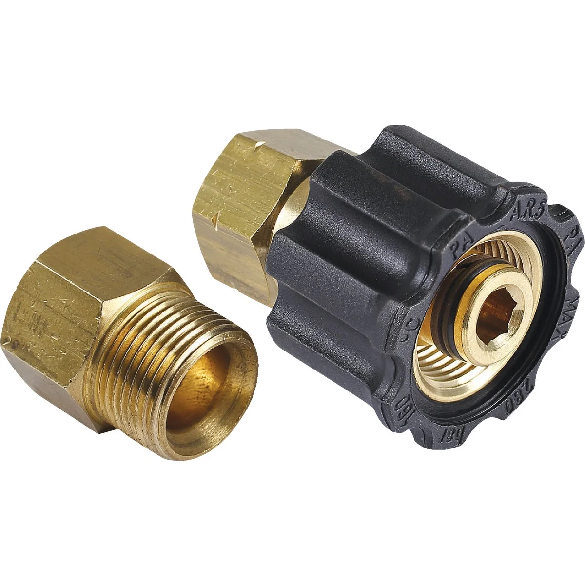 Fine Crafted Mi-T-M M22 x 3 8 In. FNPT Pressure Washer Connector Smart