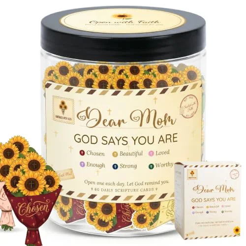 Fine Crafted Bible Verse Jar for Mom Superior