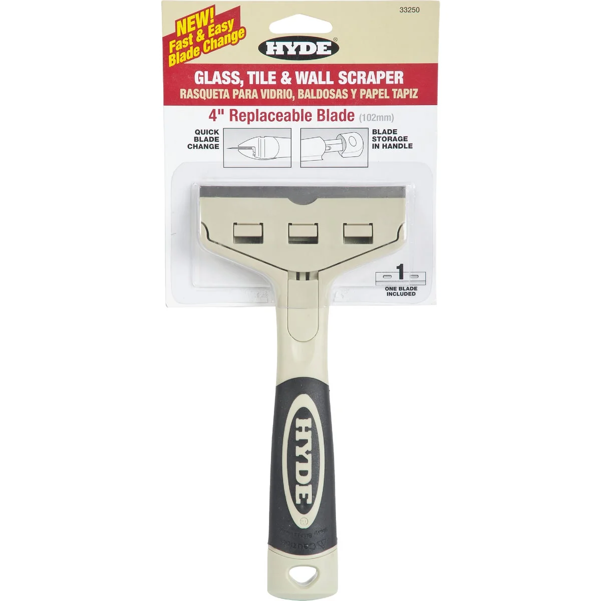 Classic Hyde Glass Tile Wall Razor Scraper Efficient