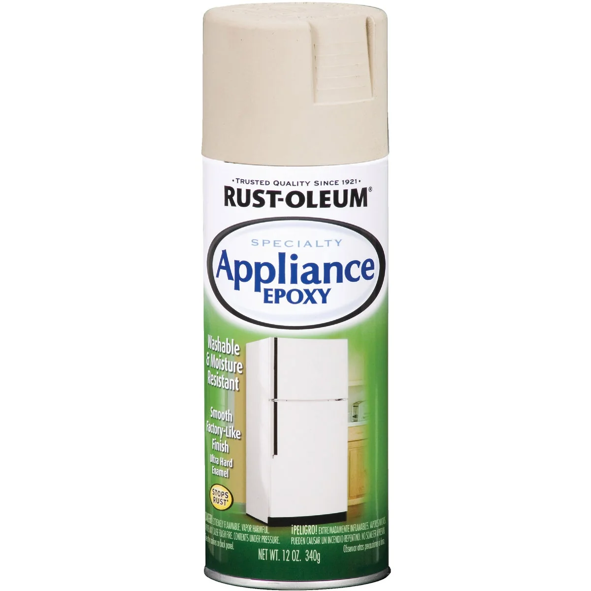 Specialty Rust-Oleum Gloss Almond 12 Oz. Appliance Spray Paint Sustainable
