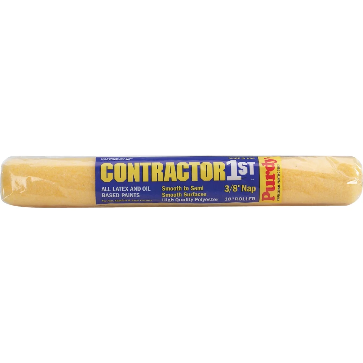 Modern Purdy Contractor 1st 18 In. x 3 8 In. Knit Fabric Roller Cover Powerful