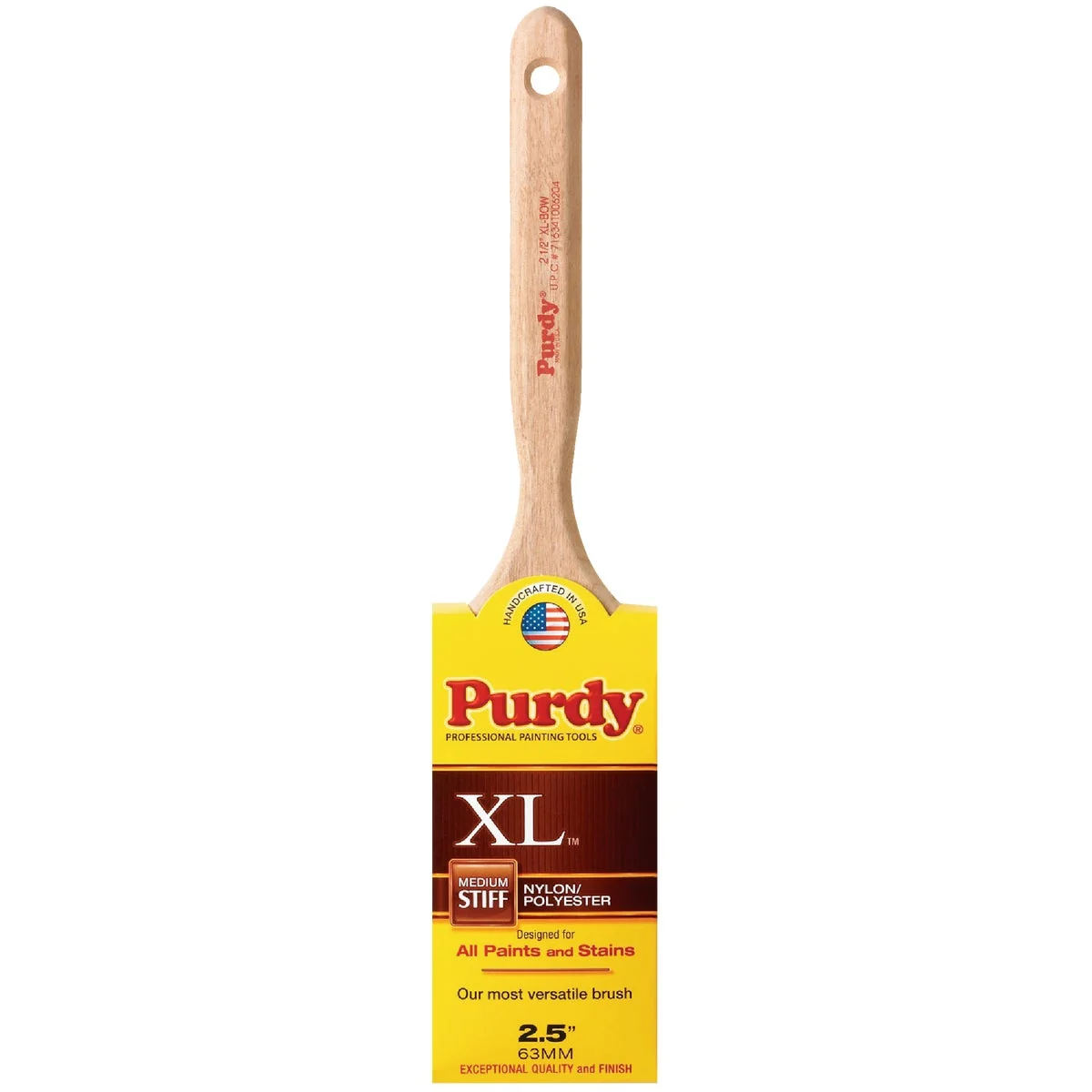 Fine Purdy XL Bow 2-1 2 In. Paint Brush Original Design