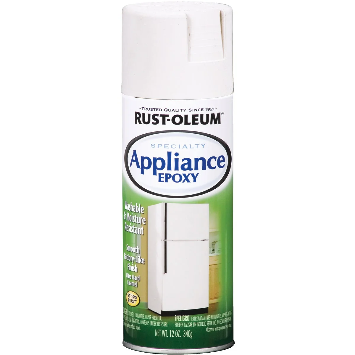 Flexible Rust-Oleum Gloss White 12 Oz. Appliance Spray Paint Luxury