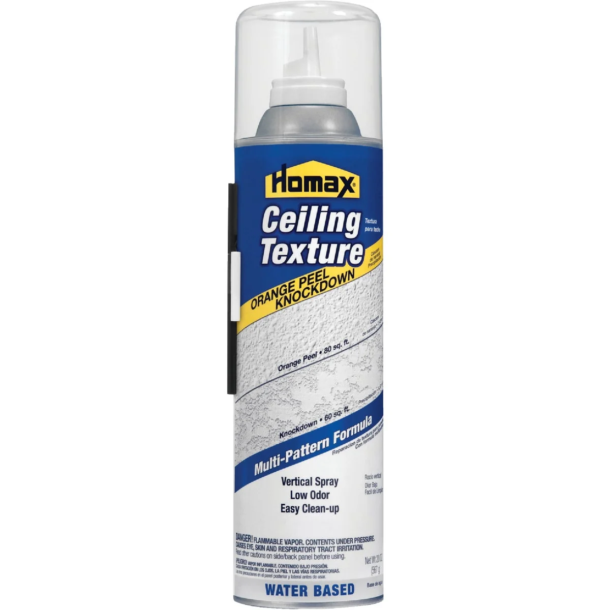 Efficient Homax Orange Peel 20 Oz. Aerosol White Spray Texture Material Versatile