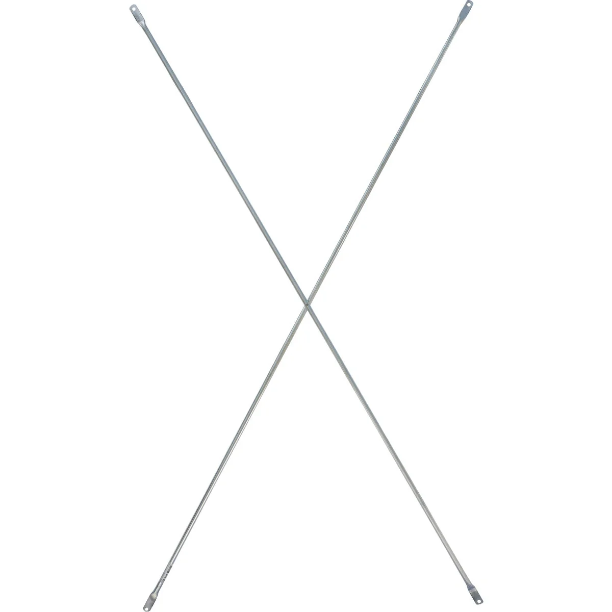 Reliable MetalTech 10 Ft. x 4 Ft. Galvanized Scaffold Cross Brace Fashionable