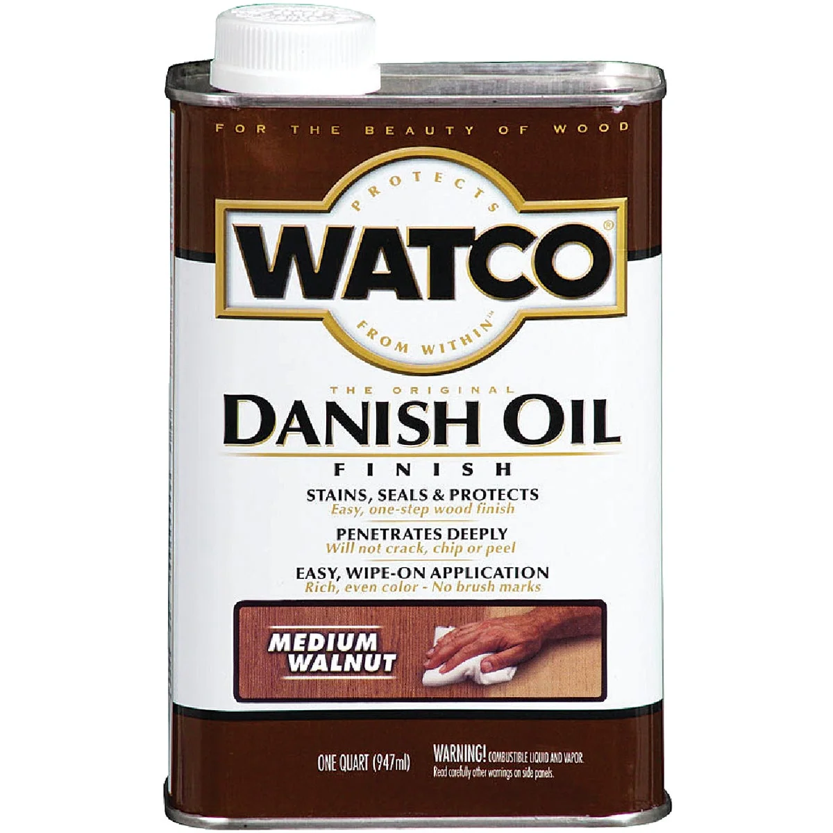 Unique Watco Danish 1 Qt. Medium Walnut Finish Versatile