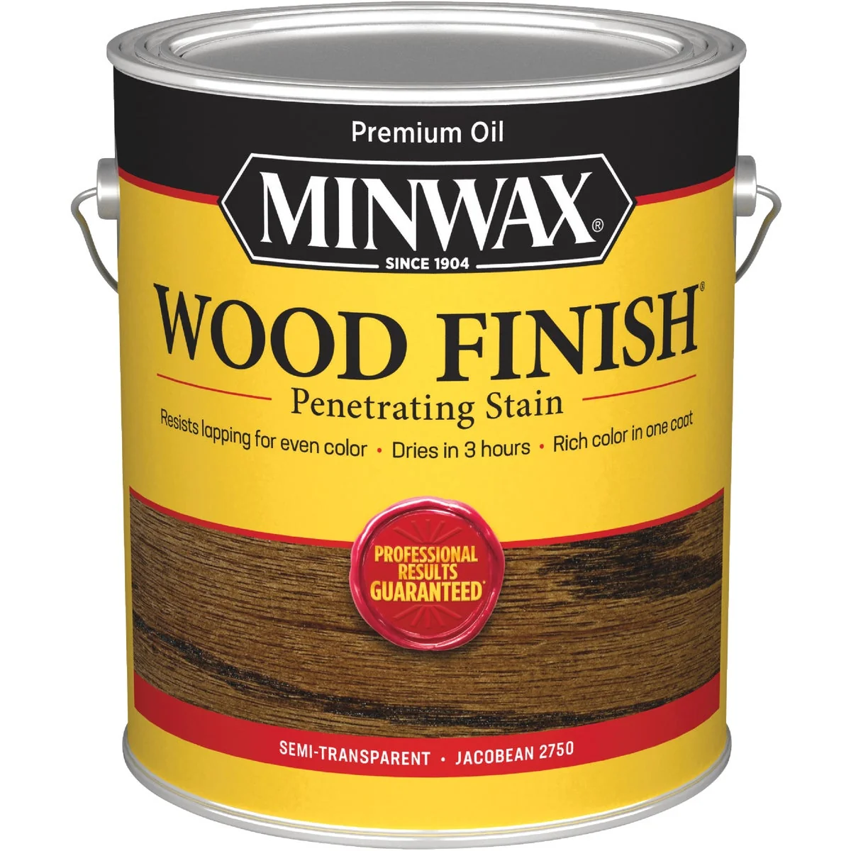 High-Quality Minwax Wood Finish VOC Penetrating Stain Jacobean 1 Gal. Lightweight