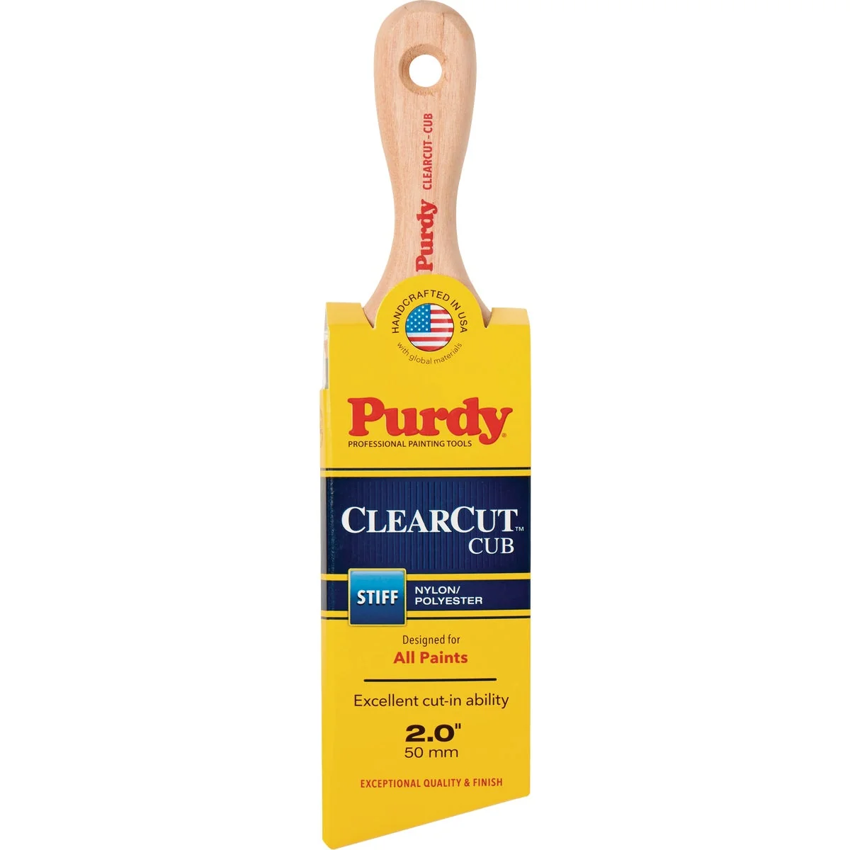 Green Purdy ClearCut Cub 2 In. Paint Brush Authentic