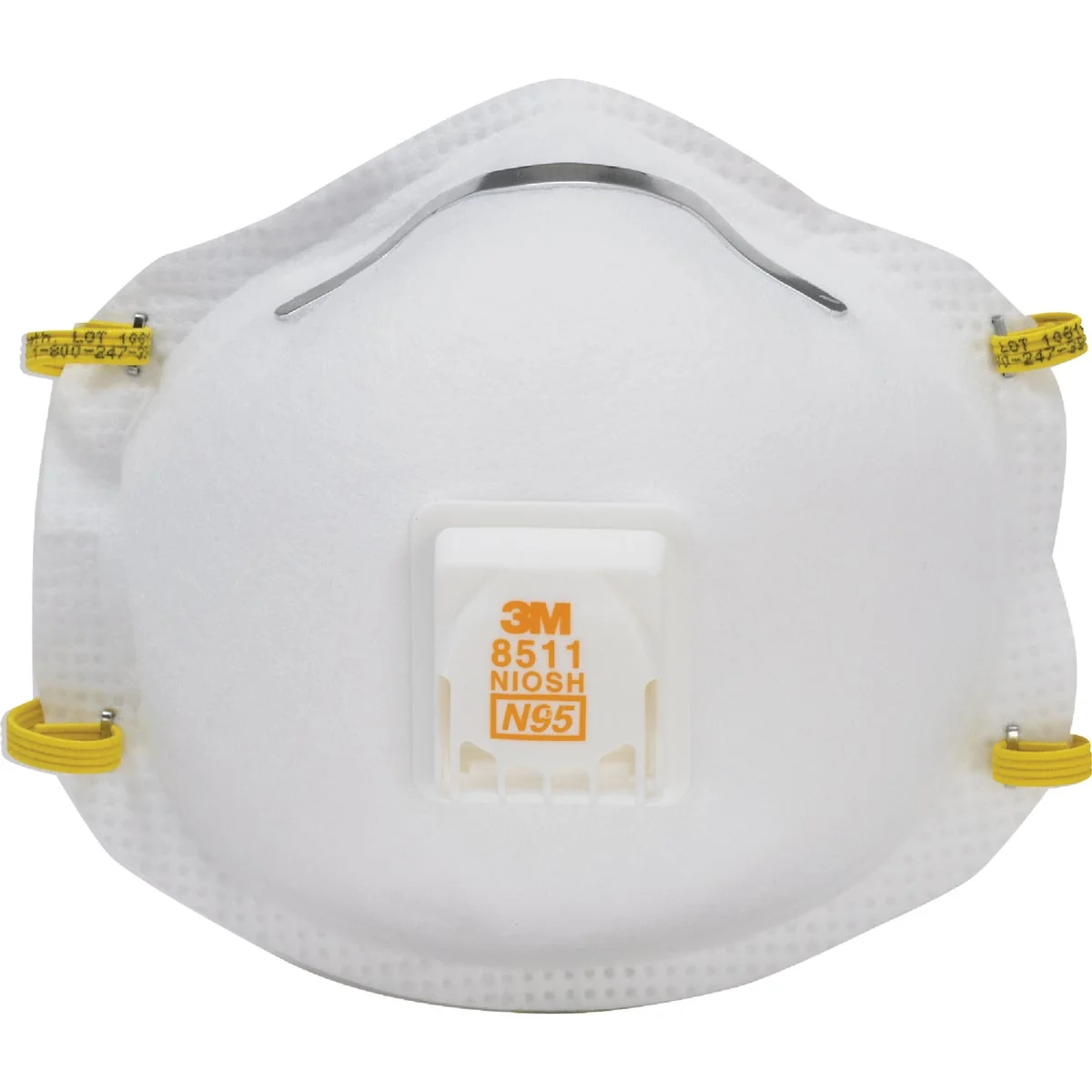 Durable 3M N95 Sanding and Fiberglass Valved Respirator 2-Pack Fine Crafted