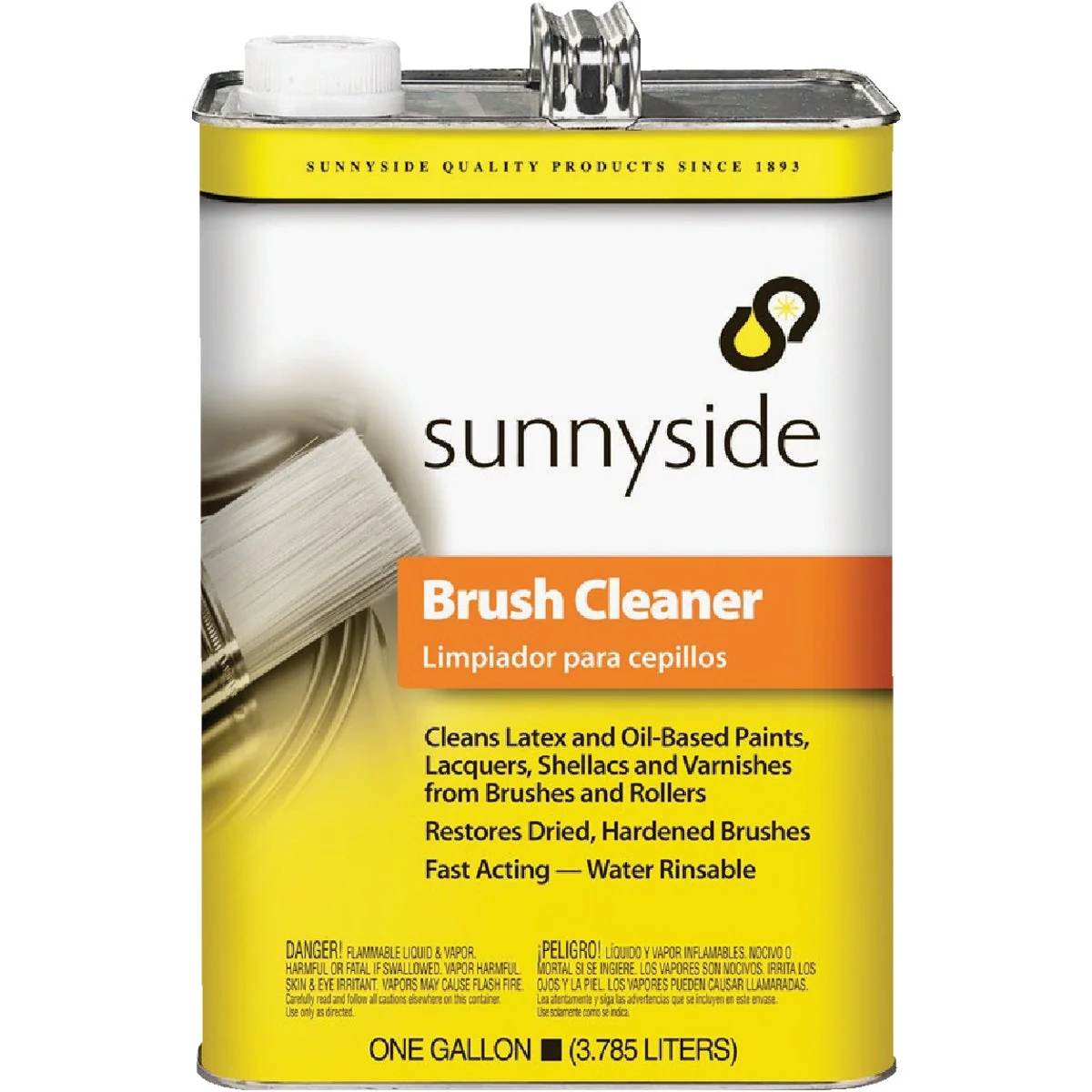 Exclusive Sunnyside 1 Gal. Ready To Use Liquid Brush Cleaner Reusable