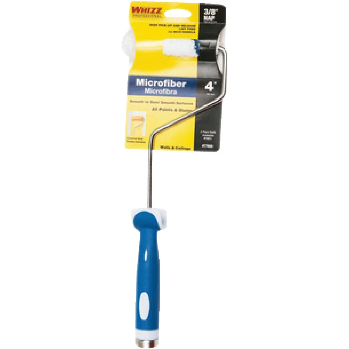 User-Friendly Whizz 4 In. x 3 8 In. Smooth To Semi-Smooth Paint Roller Cover Frame Authentic