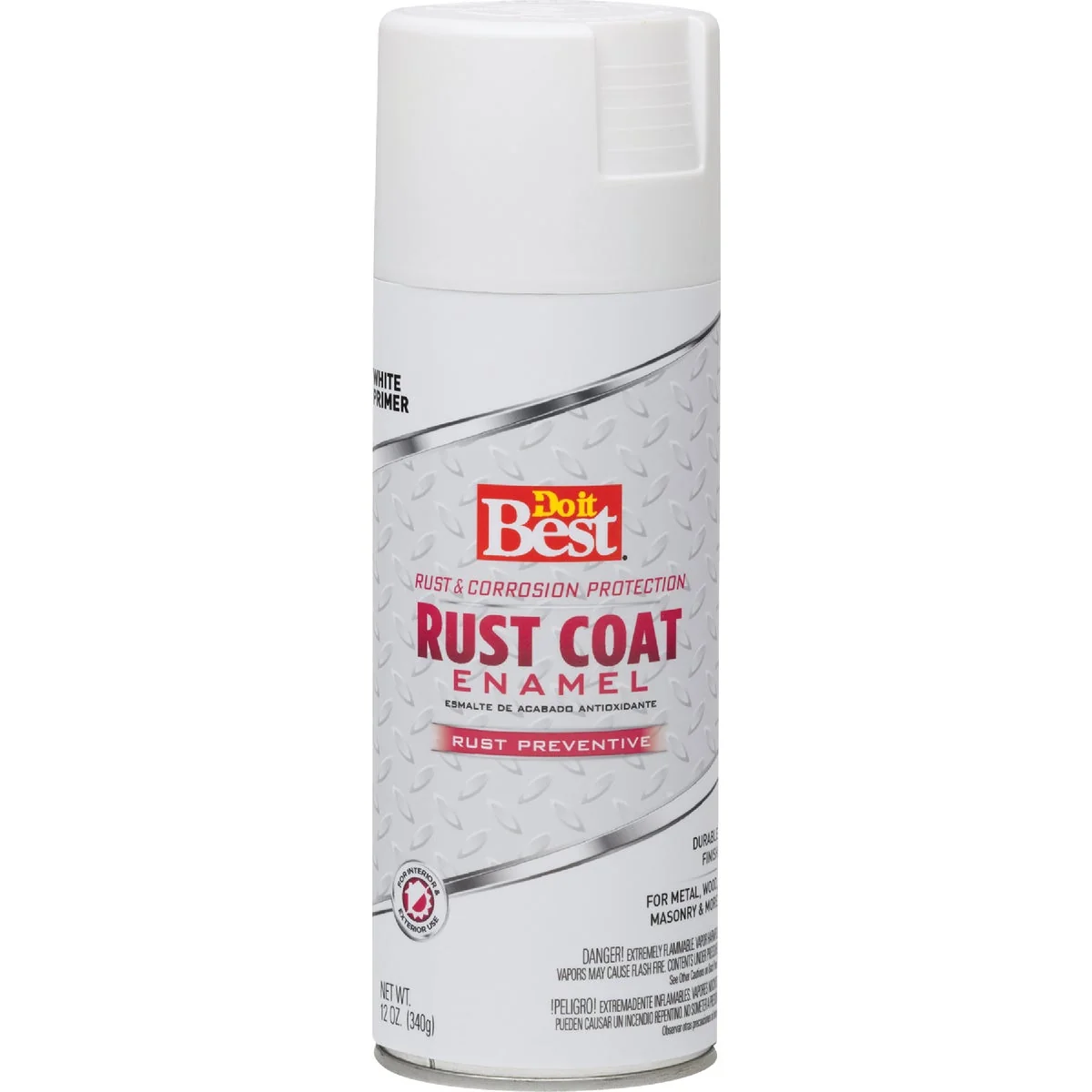 Professional Do It 12 oz. White Rust Coat Enamel Expertly Made
