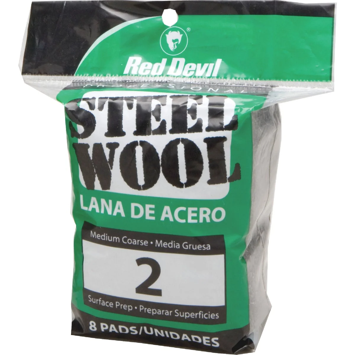 Functional Red Devil 2 Steel Wool 8-Pack High-Quality