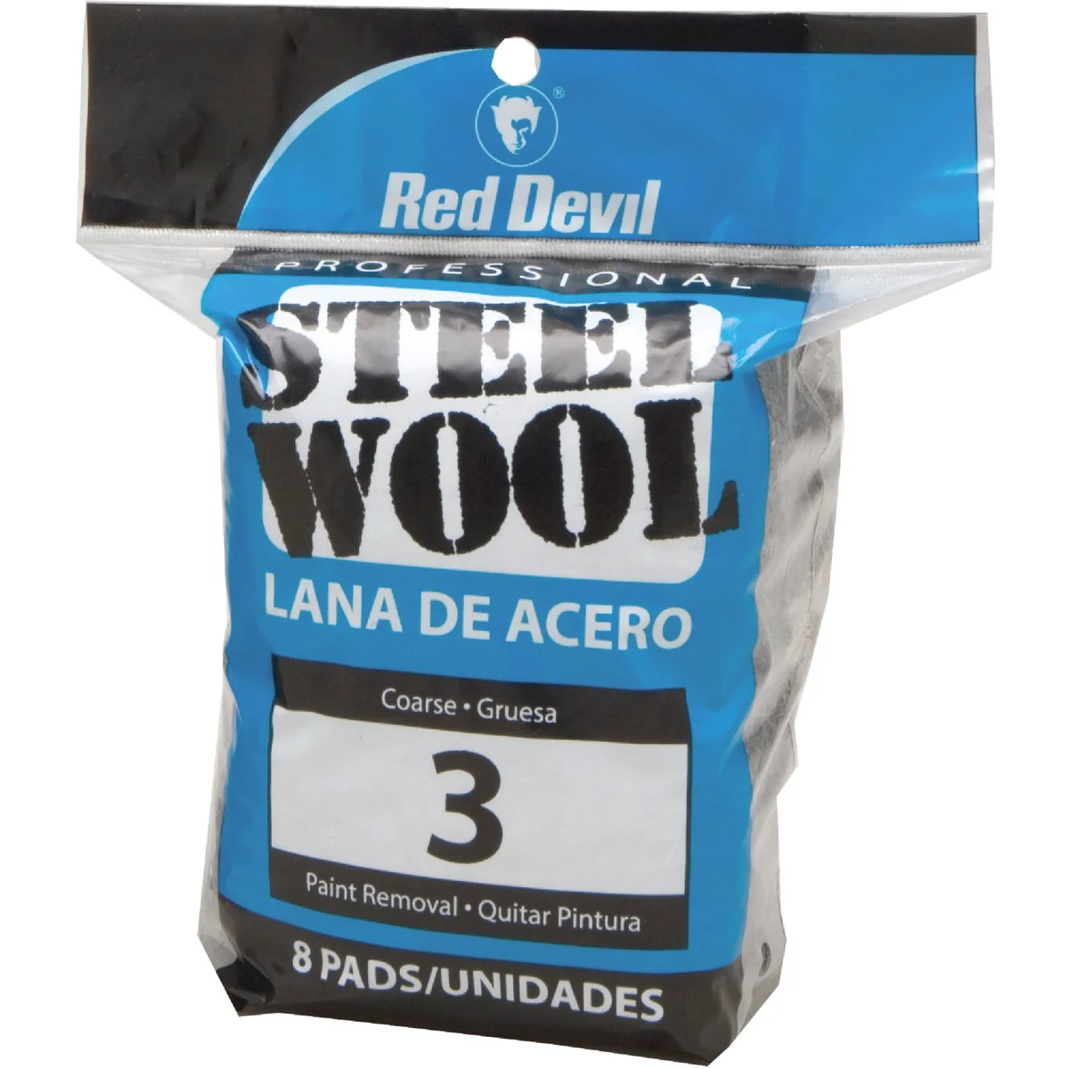 Smart Red Devil 3 Steel Wool 8-Pack Versatile
