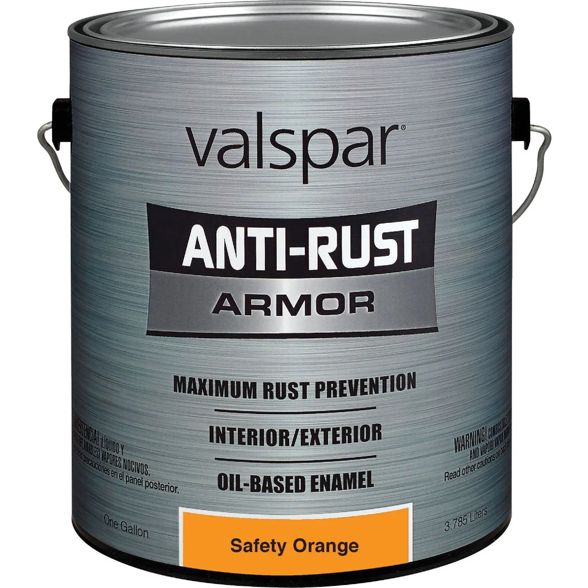 Elite Valspar Oil-Based Gloss Anti-Rust Armor Safety Color Rust Control Enamel Safety Orange 1 Gal. Sustainable