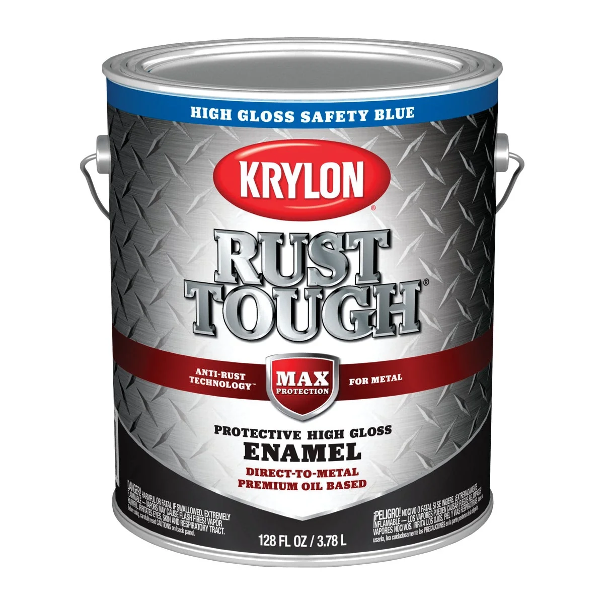 Contemporary Valspar Oil-Based Gloss Anti-Rust Armor Safety Color Rust Control Enamel Safety Blue 1 Gal. Sustainable