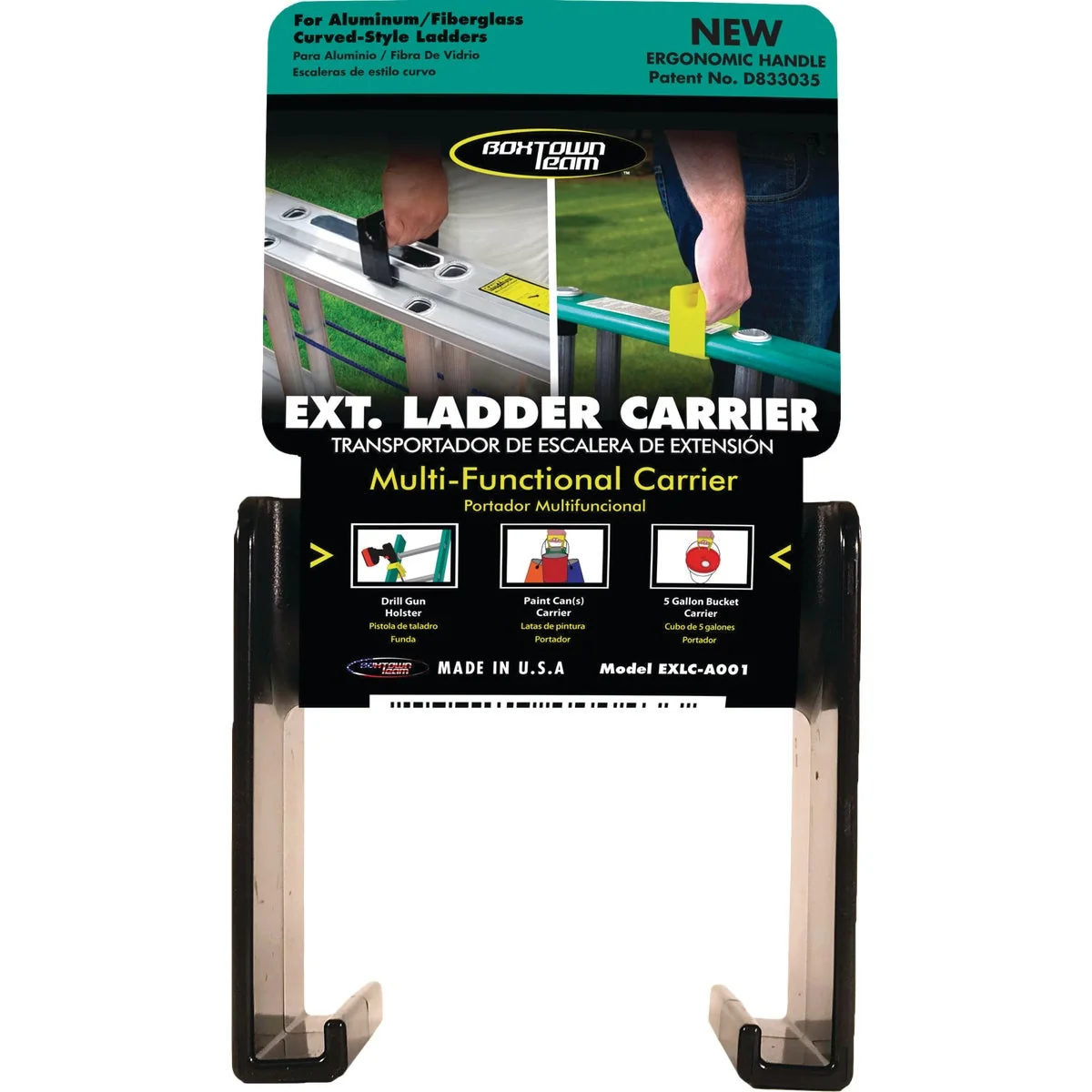 Exclusive Boxtown Team Series 2 3.75 In. x 3.5 In. Ladder Carrier Top-Quality