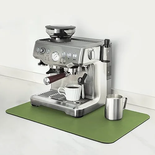 High-Performance Coffee Mat 16x24 Inch Green Bar Mat for Countertop Expertly Made