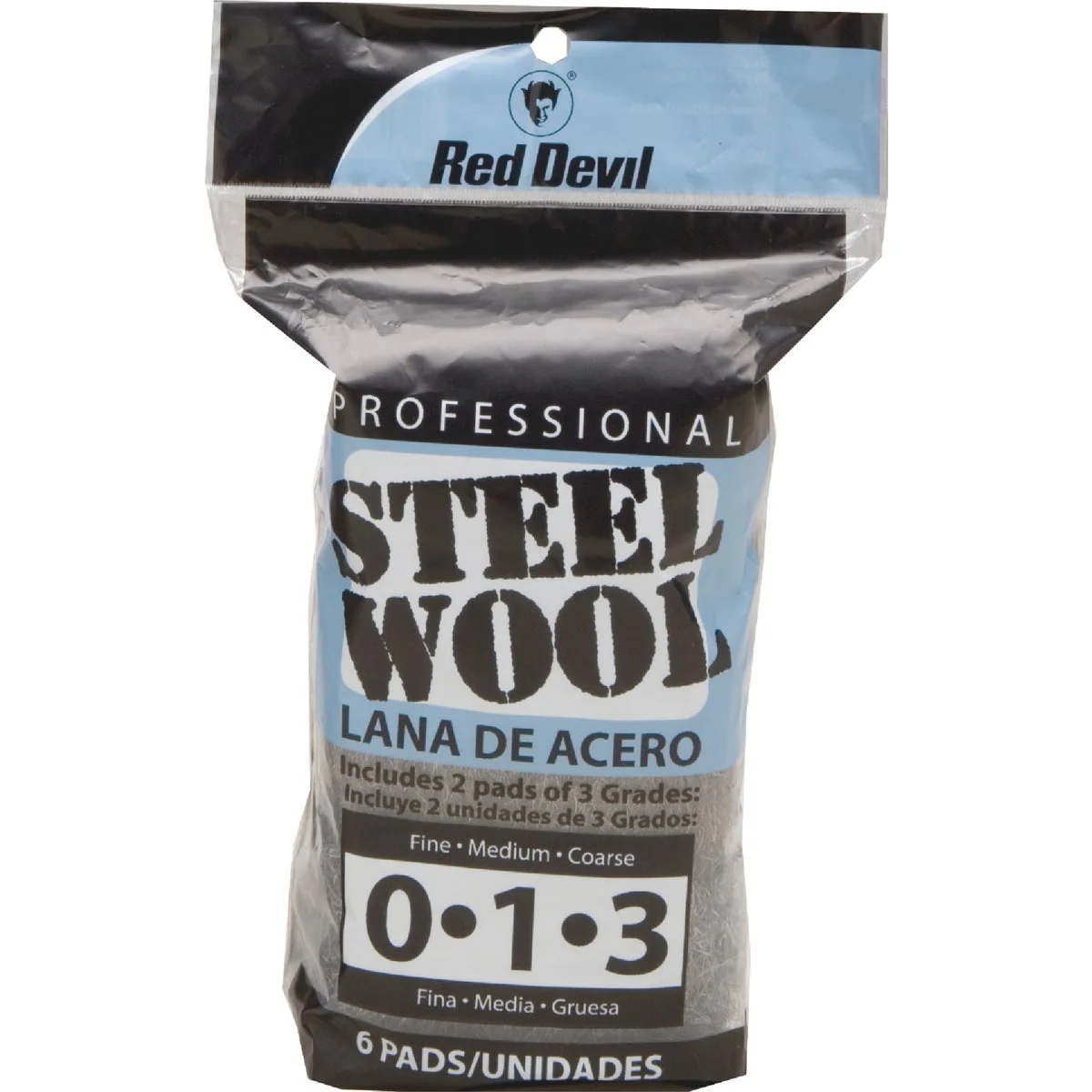 Reusable Red Devil Assorted Steel Wool 6-Pack Innovative