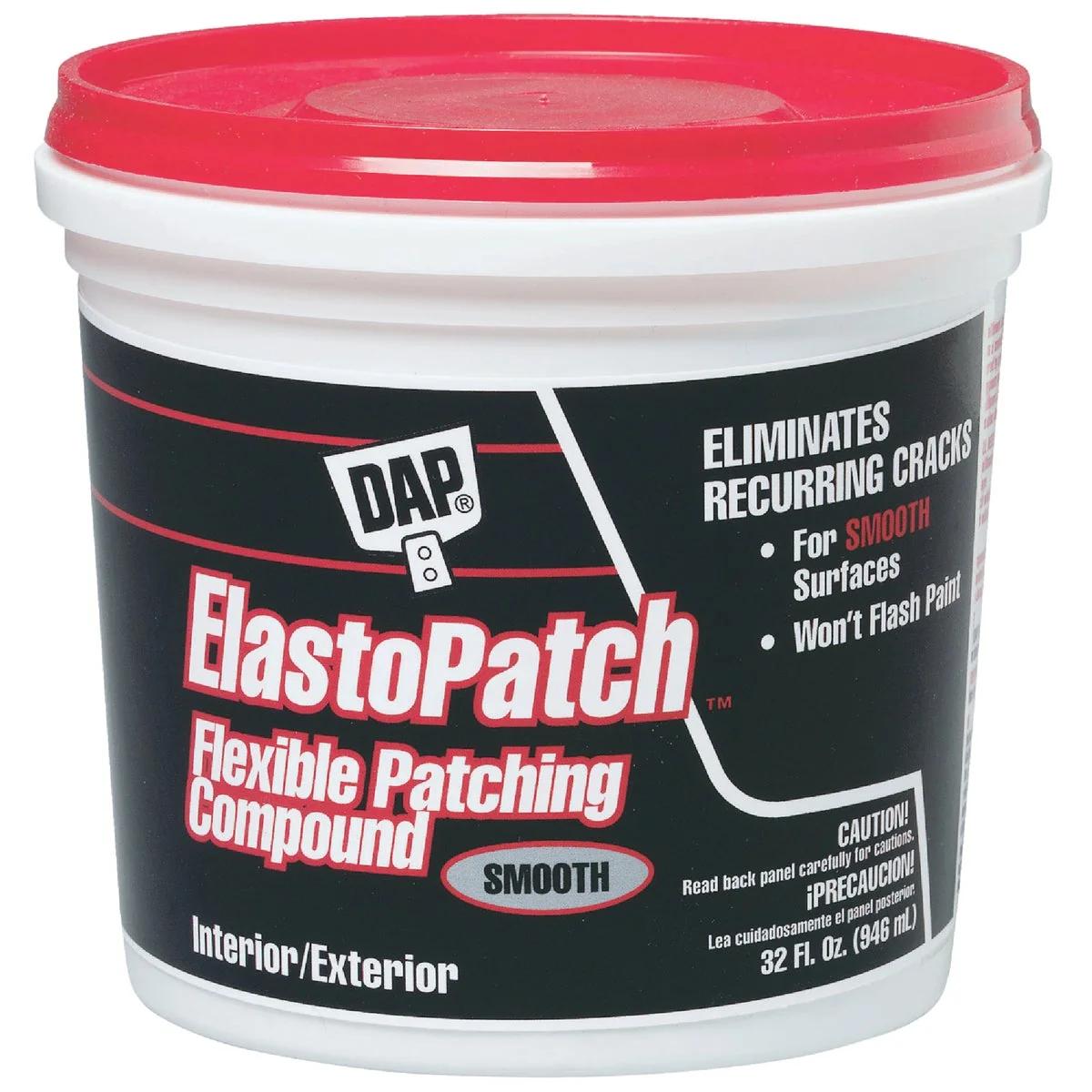 Sustainable DAP ElastoPatch Quart White Patching Compound Solid