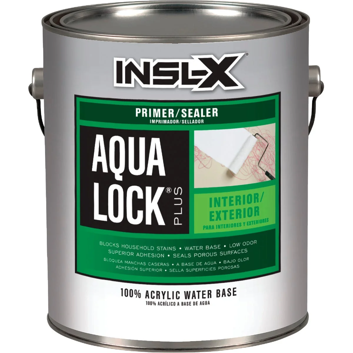 Smart Insl-X Aqua Lock Plus 1 Gal. Deep Tint Acrylic Interior Exterior Primer Sealer Convenient