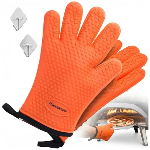 Traditional Silicone Pizza Oven Gloves Fine Crafted