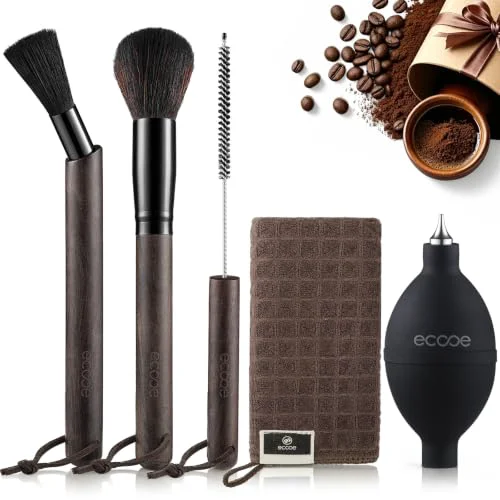 Practical 5Pcs Espresso Machine Coffee Grinder Cleaning Kit for Coffee Maker Specialty