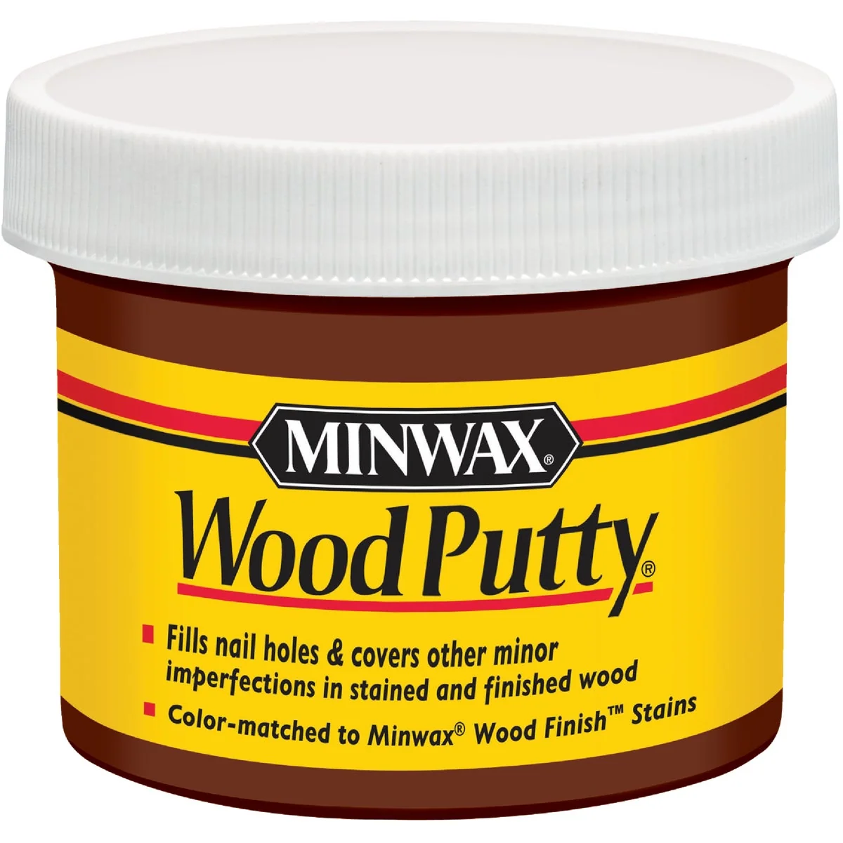 Prestigious Minwax 3.75 Oz. Walnut Wood Putty High-Grade