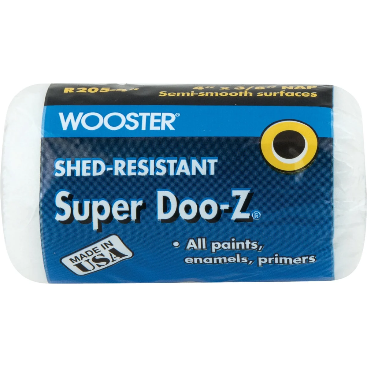 Classic Wooster Super Doo-Z 4 In. x 3 8 In. Woven Fabric Roller Cover Secure