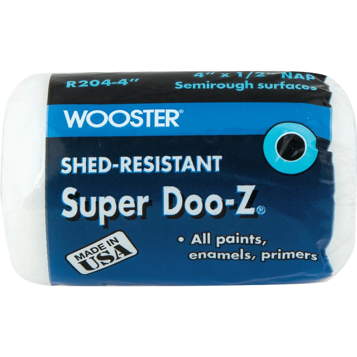 High-Performance Wooster Super Doo-Z 4 In. x 1 2 In. Woven Fabric Roller Cover Pure