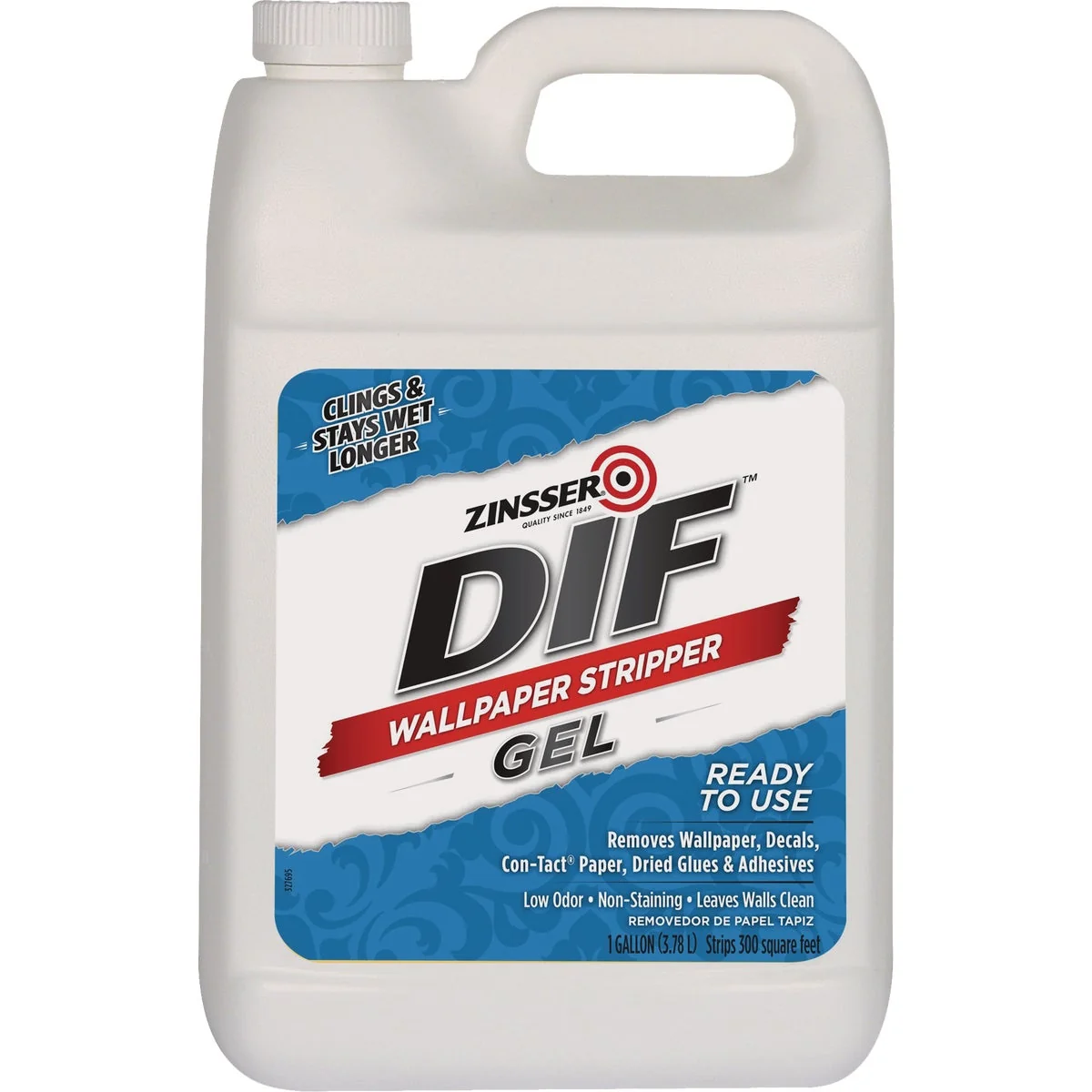 Prestigious Zinsser DIF 1 Gal. Gel Wallpaper Stripper Specialty
