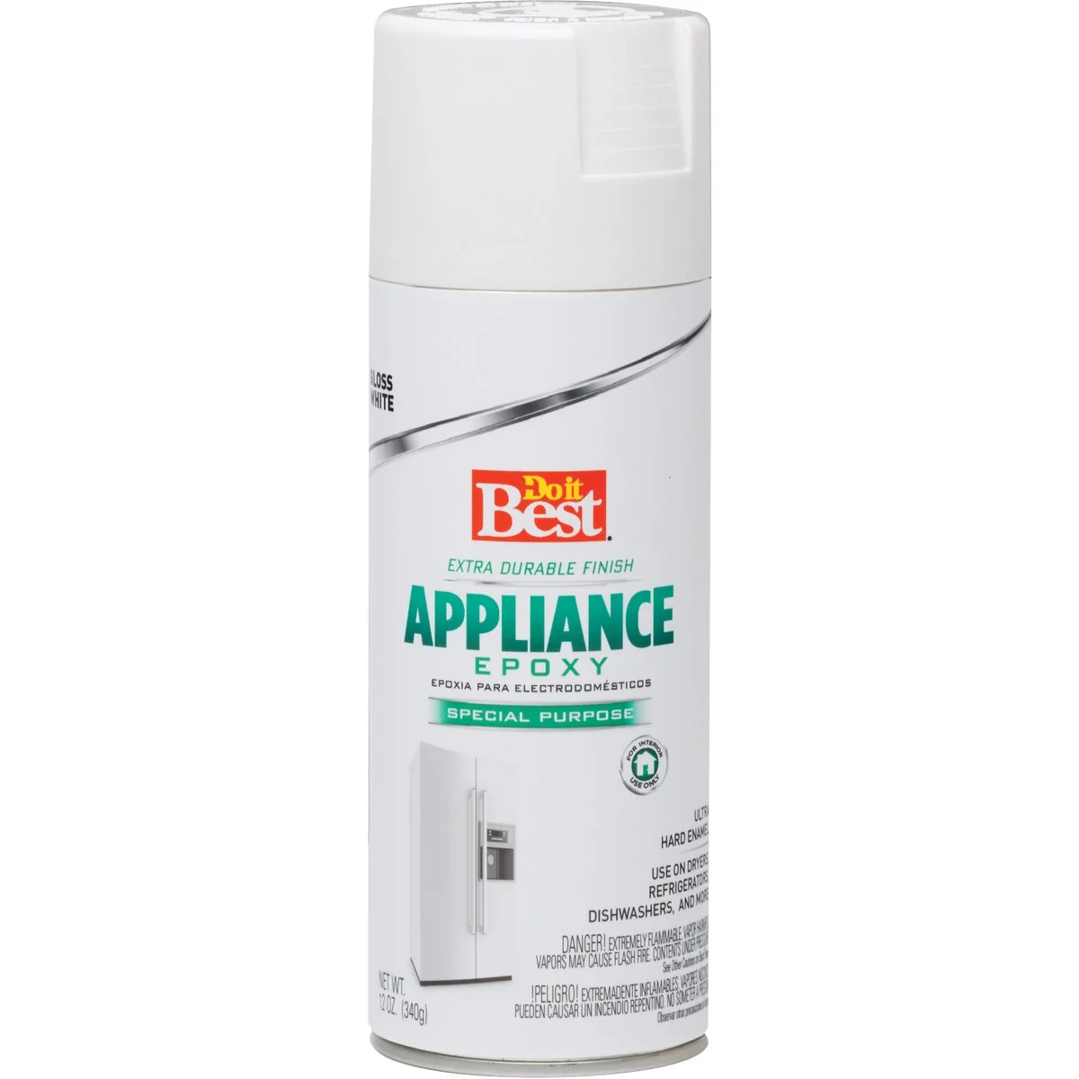 High-End Do it Gloss White 12 Oz. Appliance Spray Paint Eco-Friendly