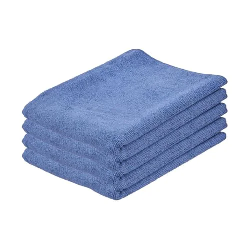 Eco-Friendly Microfiber Squeegee Towel Extra Large Cloth 20 x 30 Streak Microfiber Floor Cloth 4 Count Stylish