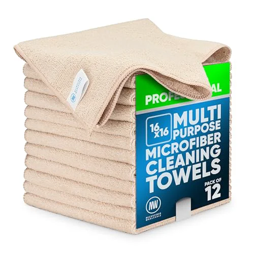 Official MW Pro Microfiber Cleaning Cloth 11.96 Count Environmentally Friendly
