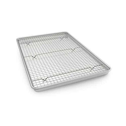 Smart Half Sheet Pans with Rack Set Exclusive