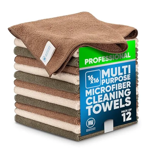 Convenient MW Pro Multi Surface Microfiber Towel 12 Count Exclusive