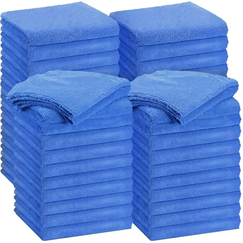 High-Grade 30 Pcs 12 x 16 Inch Edgeless Microfiber Plush Towels for Cars Detailing Drying Wash Polishing Absorbent Cleaning Cloths 30 Count Trendy