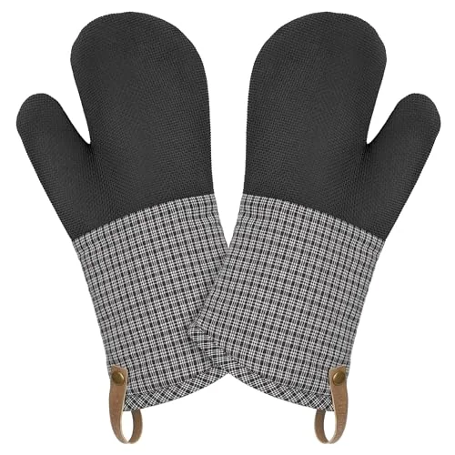 Exclusive Cuisinart Heritage Kitchen Oven Mitts 2 Count Soft