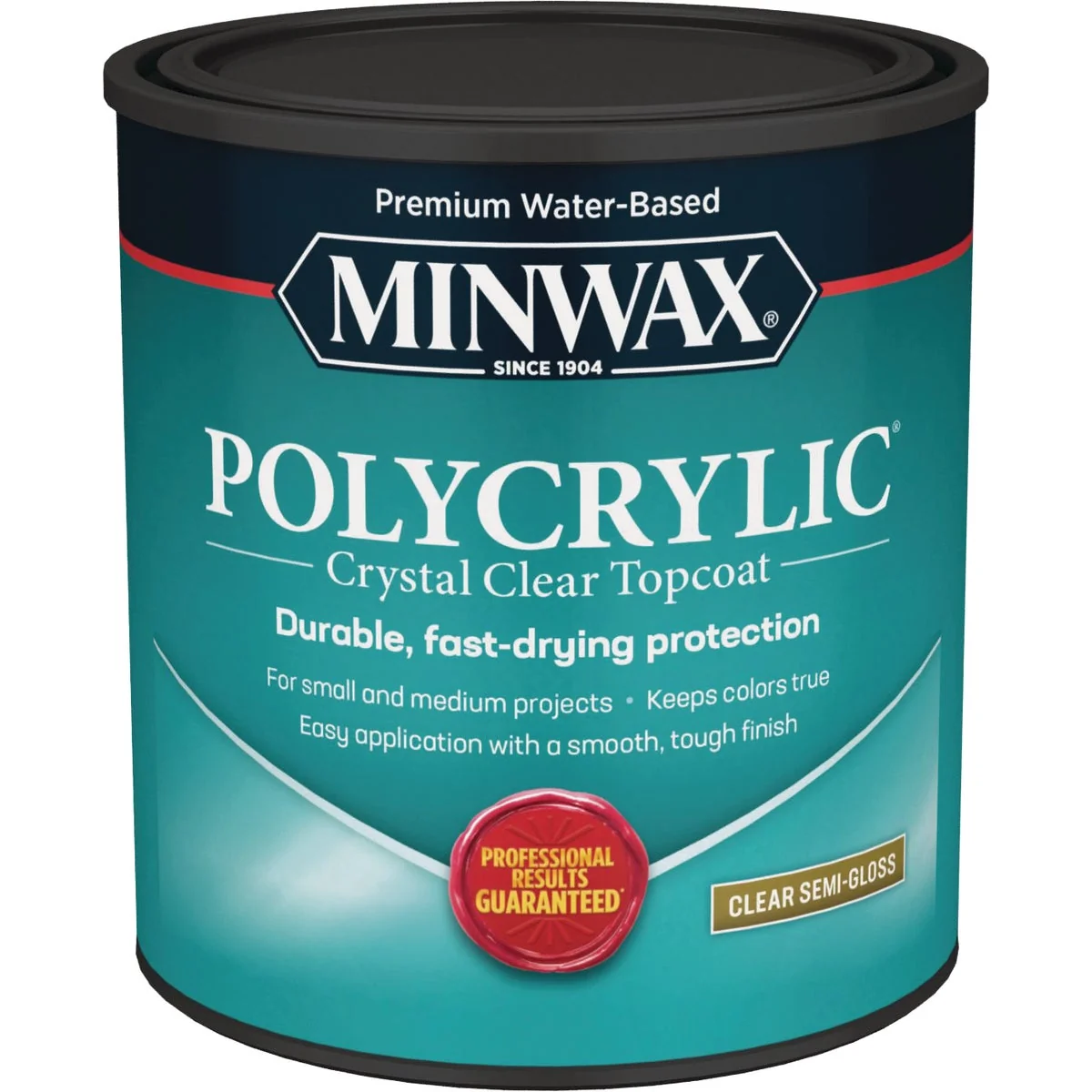 Effective Minwax Polycrylic 1 Qt. Semi-Gloss Water Based Protective Finish Verified