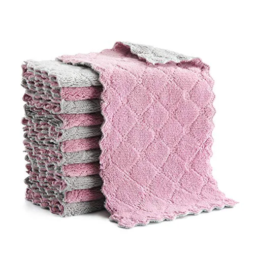 Contemporary Microfiber Cleaning Cloth 12 Count Original Design