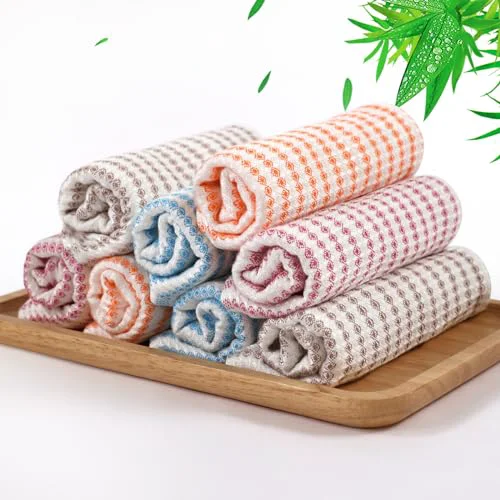 Trendy Dish Cloths 8 Pack 8 Count Flexible
