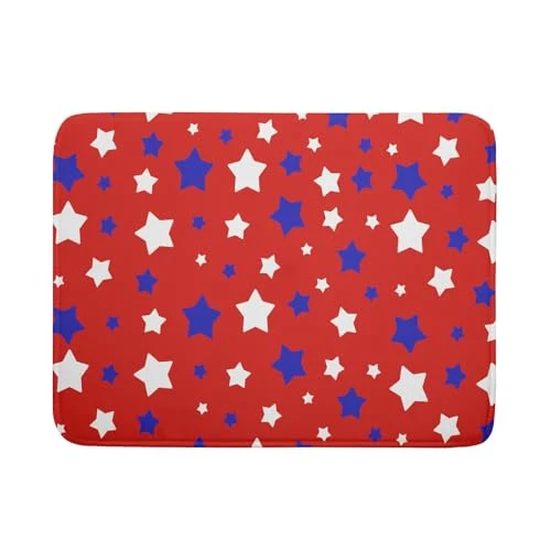 Stylish Fourth of July Independence Memorial Dish Drying Mat for Kitchen Counter Fashionable