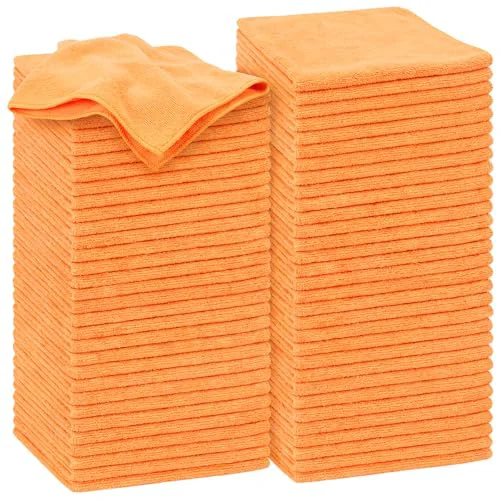 Sustainable Car Microfiber Clean Cloths 60 Count Proven